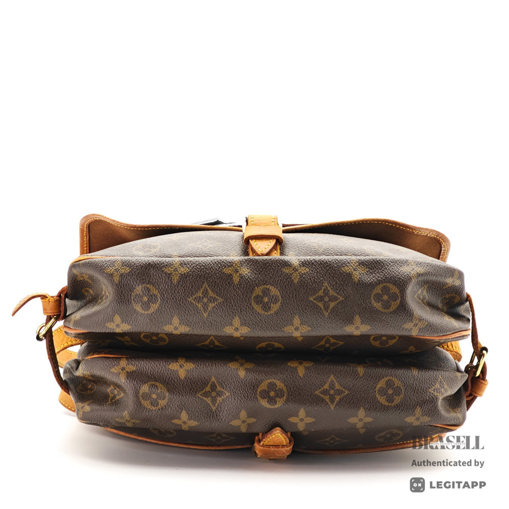 LOUIS VUITTON Saumur30 Monogram Canvas M42256 Shoulder Bag 【ImportFeeFREE】