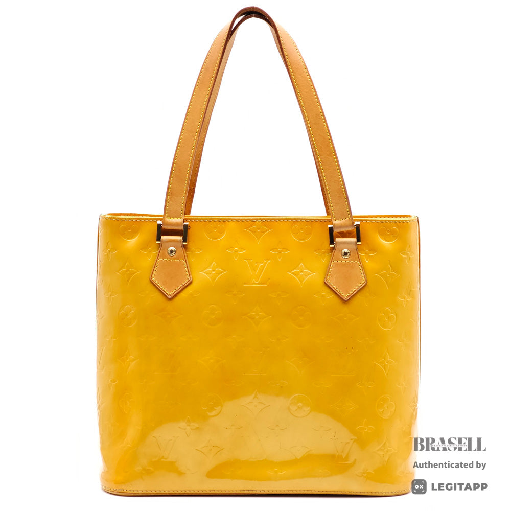 LOUIS VUITTON Houston Monogram Vernis Patent Leather Tote Bag 【ImportFeeFREE】