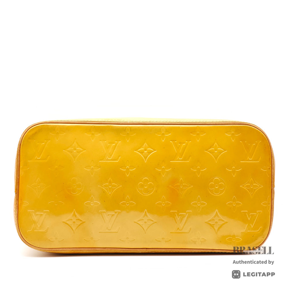 LOUIS VUITTON Houston Monogram Vernis Patent Leather Tote Bag 【ImportFeeFREE】