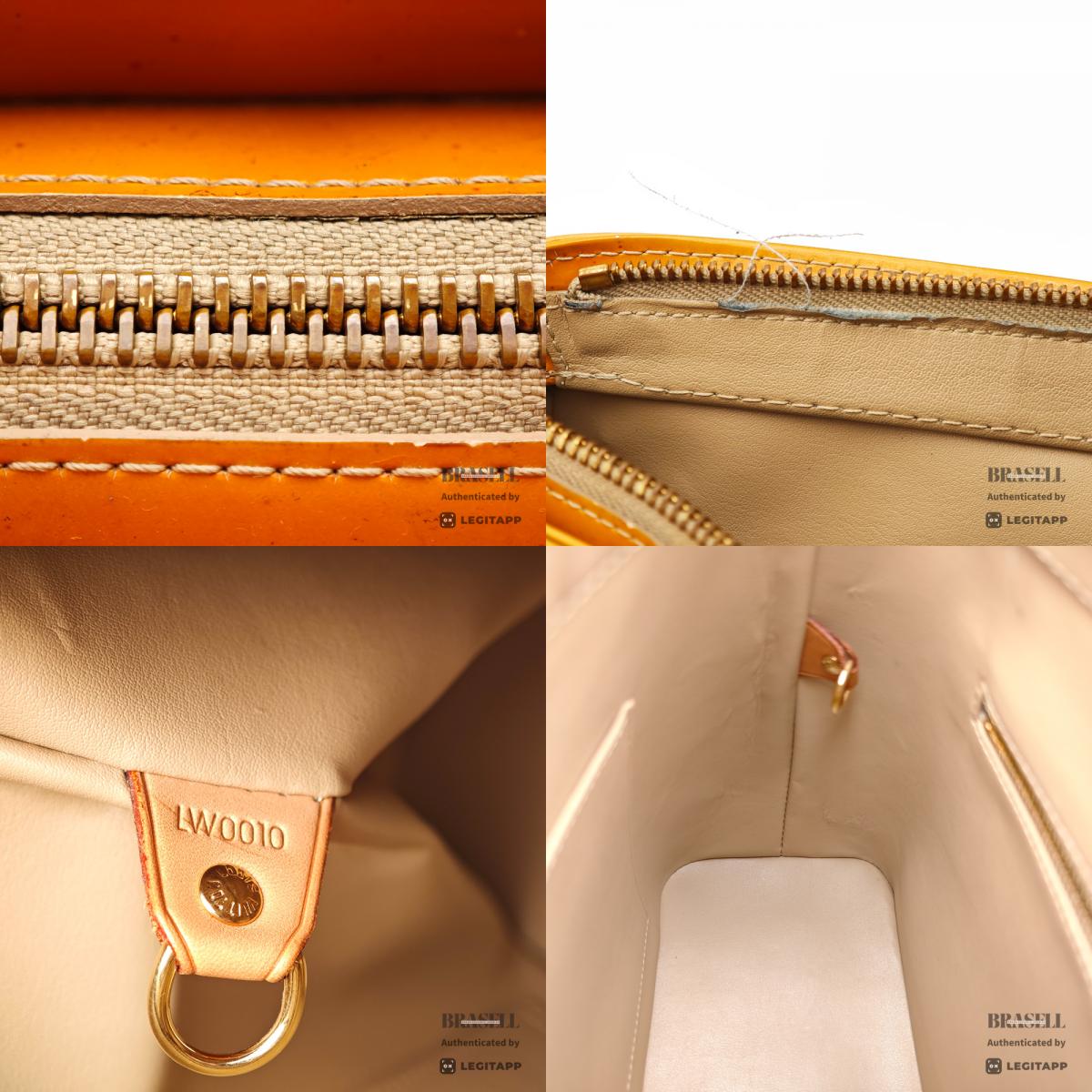 LOUIS VUITTON Houston Monogram Vernis Patent Leather Tote Bag 【ImportFeeFREE】