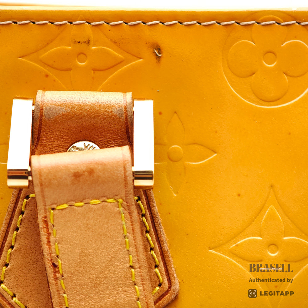 LOUIS VUITTON Houston Monogram Vernis Patent Leather Tote Bag 【ImportFeeFREE】
