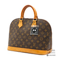LOUIS VUITTON Alma PM Monogram Canvas Brown Hand Bag 【ImportFeeFREE】