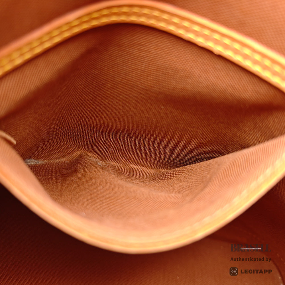 LOUIS VUITTON Alma PM Monogram Canvas Brown Hand Bag 【ImportFeeFREE】