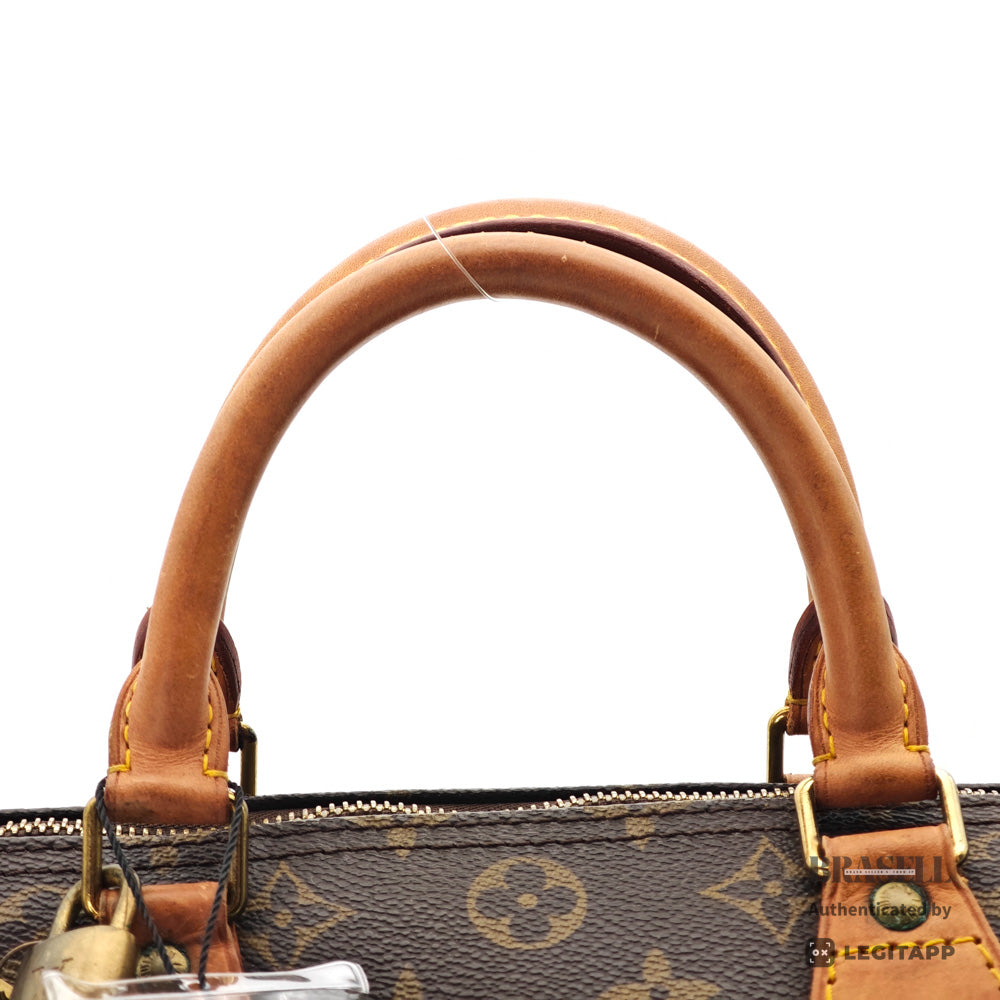 LOUIS VUITTON Speedy 30 Monogram Canvas Brown Hand Bag 【ImportFeeFREE】