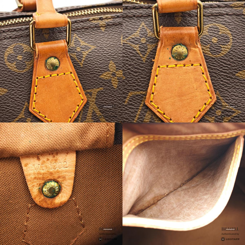 LOUIS VUITTON Speedy 30 Monogram Canvas Brown Hand Bag 【ImportFeeFREE】