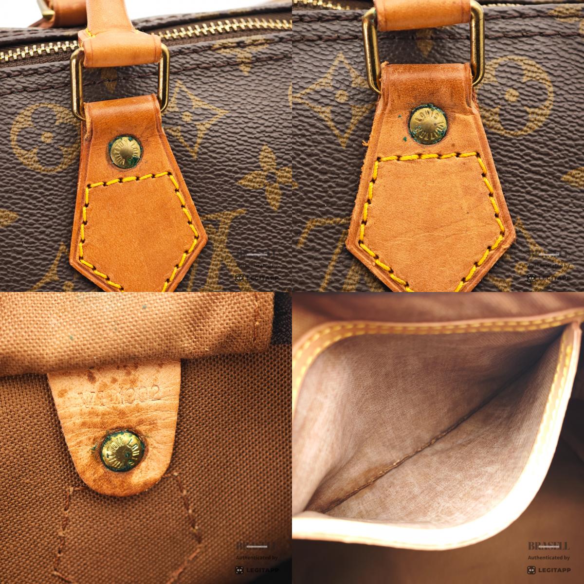 LOUIS VUITTON Speedy 30 Monogram Canvas Brown Hand Bag 【ImportFeeFREE】