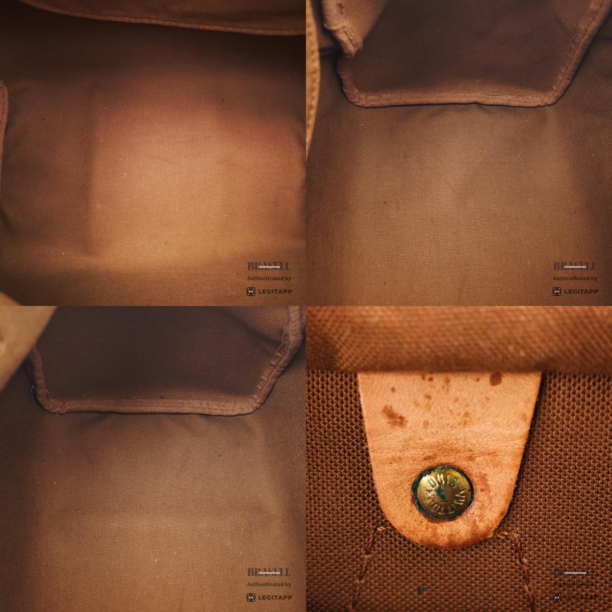 LOUIS VUITTON Speedy 30 Monogram Canvas Brown Hand Bag 【ImportFeeFREE】
