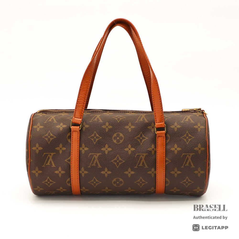 LOUIS VUITTON Papillon 30 Monogram Canvas Brown Hand Bag 【ImportFeeFREE】