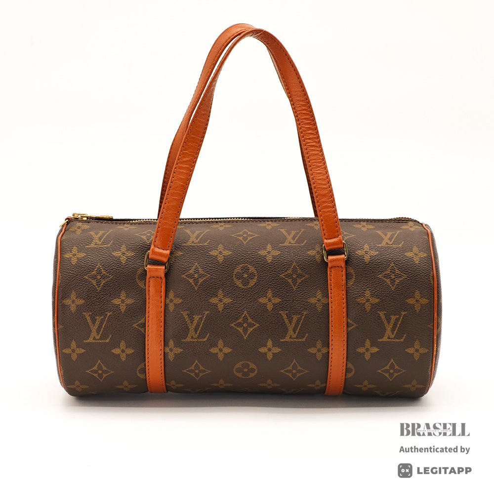 LOUIS VUITTON Papillon 30 Monogram Canvas Brown Hand Bag 【ImportFeeFREE】