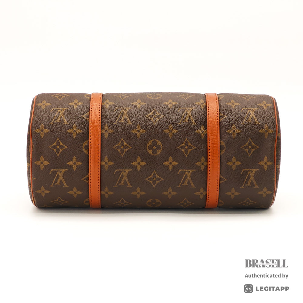 LOUIS VUITTON Papillon 30 Monogram Canvas Brown Hand Bag 【ImportFeeFREE】