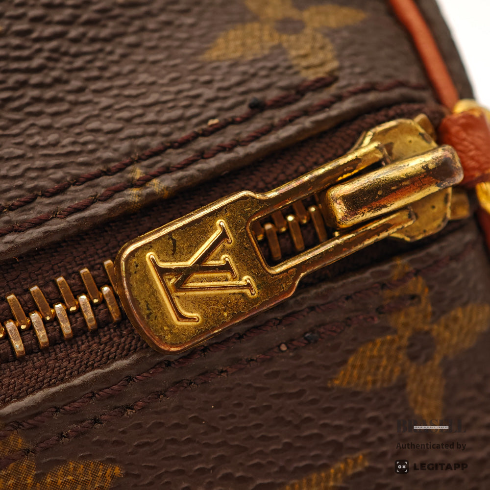 LOUIS VUITTON Papillon 30 Monogram Canvas Brown Hand Bag 【ImportFeeFREE】