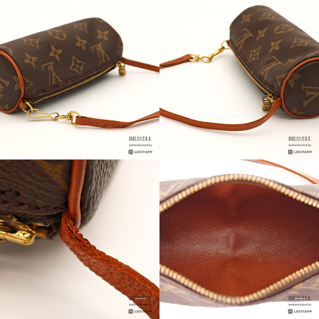 LOUIS VUITTON Papillon 30 Monogram Canvas Brown Hand Bag 【ImportFeeFREE】