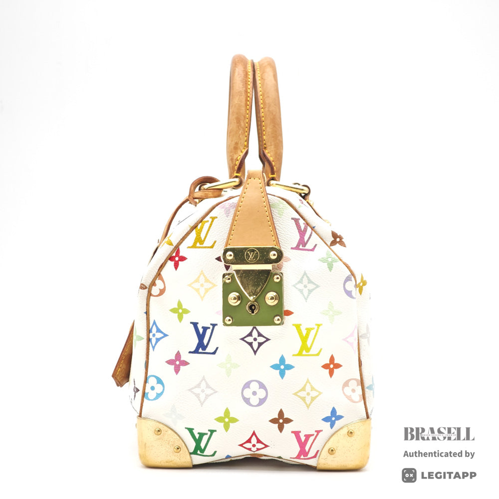 LOUIS VUITTON Speedy 30 Monogram Multicolor Canvas Hand Bag 【ImportFeeFREE】