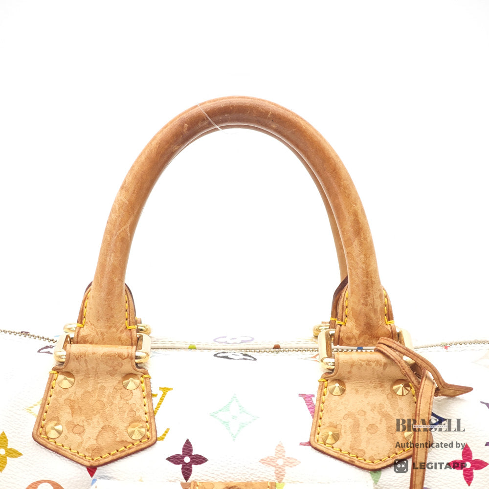 LOUIS VUITTON Speedy 30 Monogram Multicolor Canvas Hand Bag 【ImportFeeFREE】
