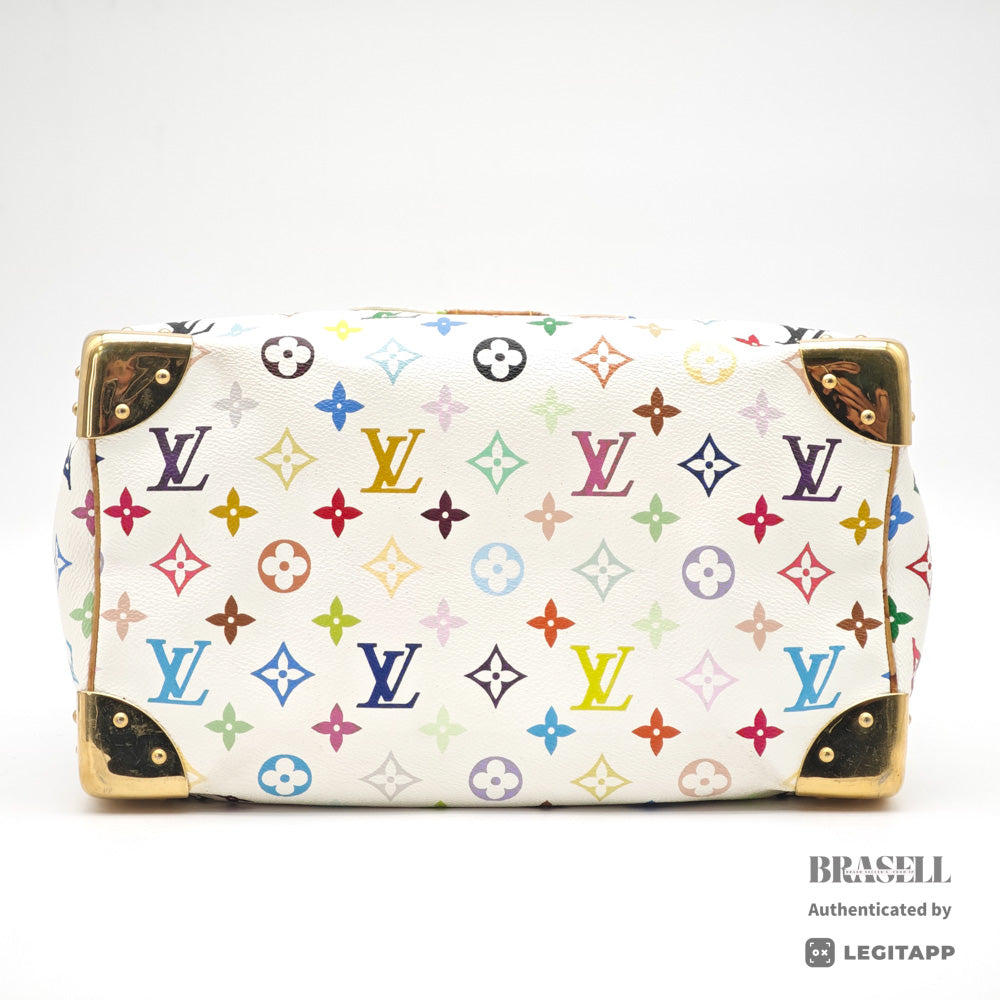 LOUIS VUITTON Speedy 30 Monogram Multicolor Canvas Hand Bag 【ImportFeeFREE】