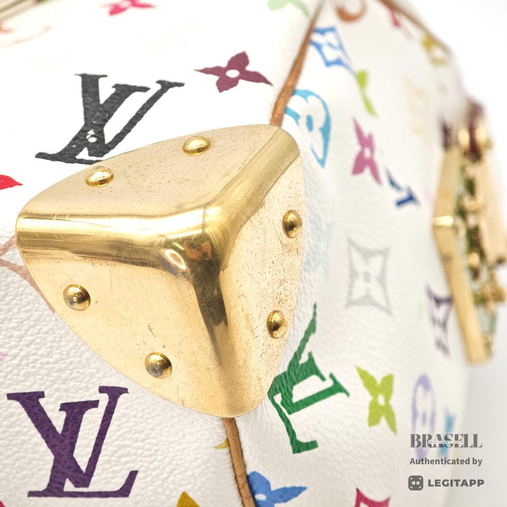 LOUIS VUITTON Speedy 30 Monogram Multicolor Canvas Hand Bag 【ImportFeeFREE】