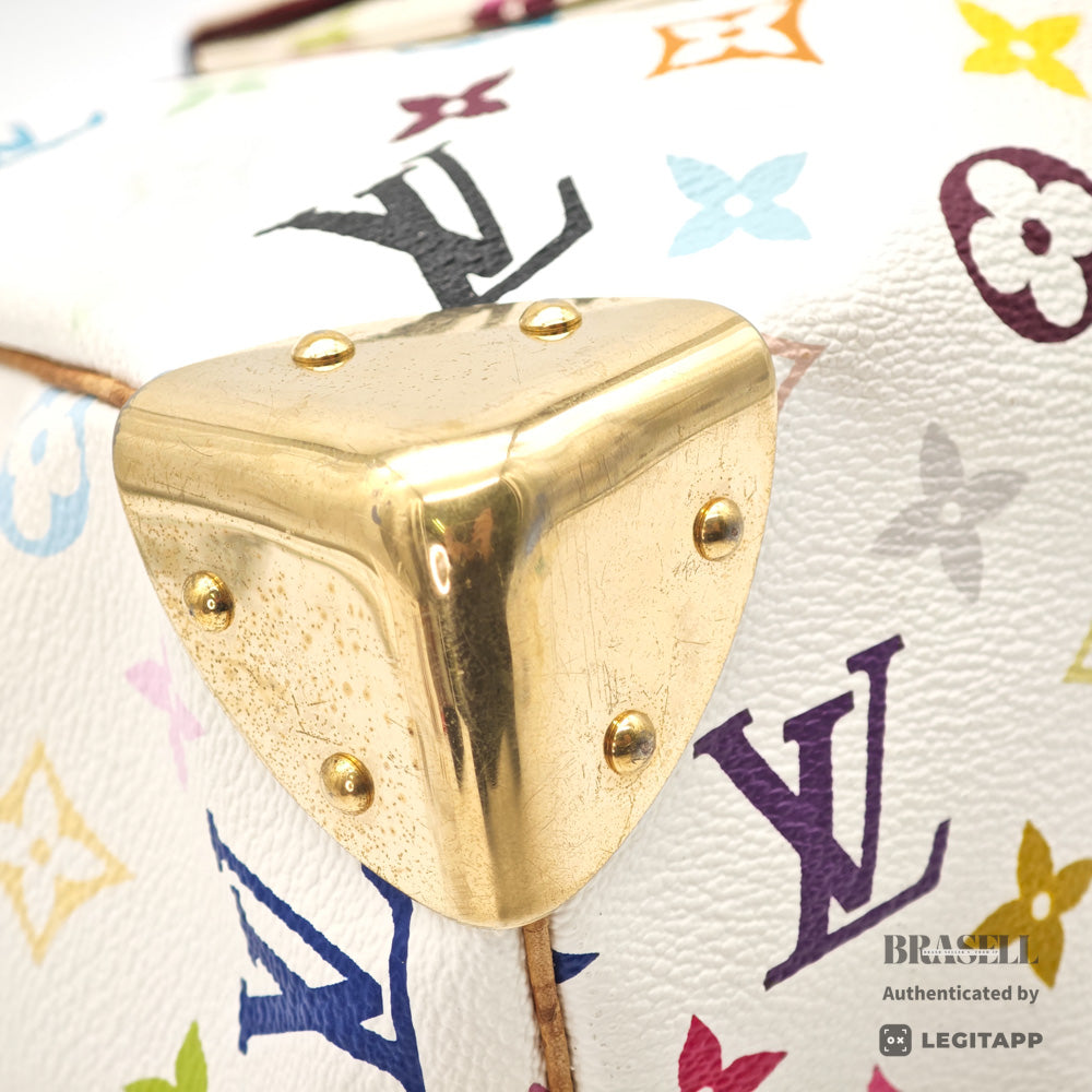 LOUIS VUITTON Speedy 30 Monogram Multicolor Canvas Hand Bag 【ImportFeeFREE】