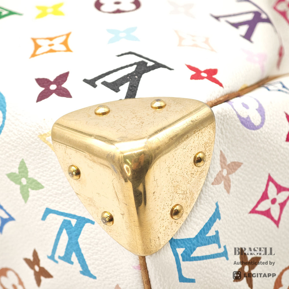 LOUIS VUITTON Speedy 30 Monogram Multicolor Canvas Hand Bag 【ImportFeeFREE】