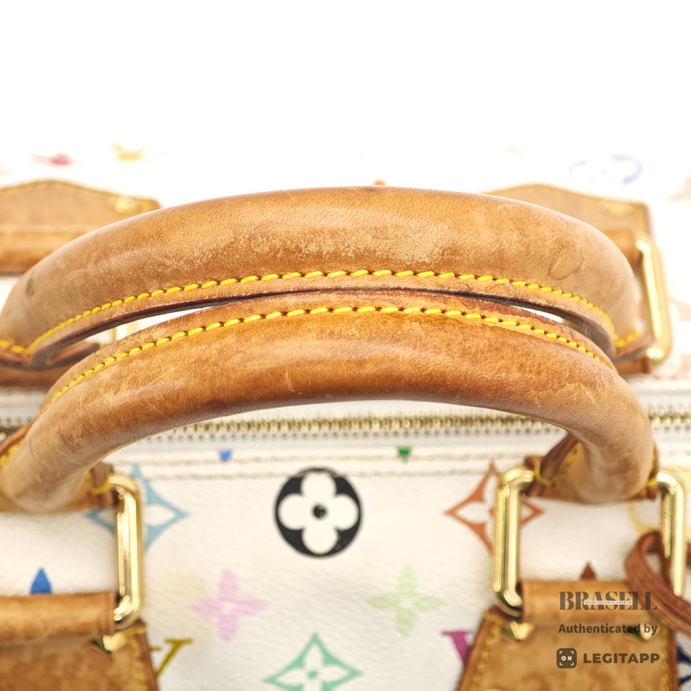 LOUIS VUITTON Speedy 30 Monogram Multicolor Canvas Hand Bag 【ImportFeeFREE】