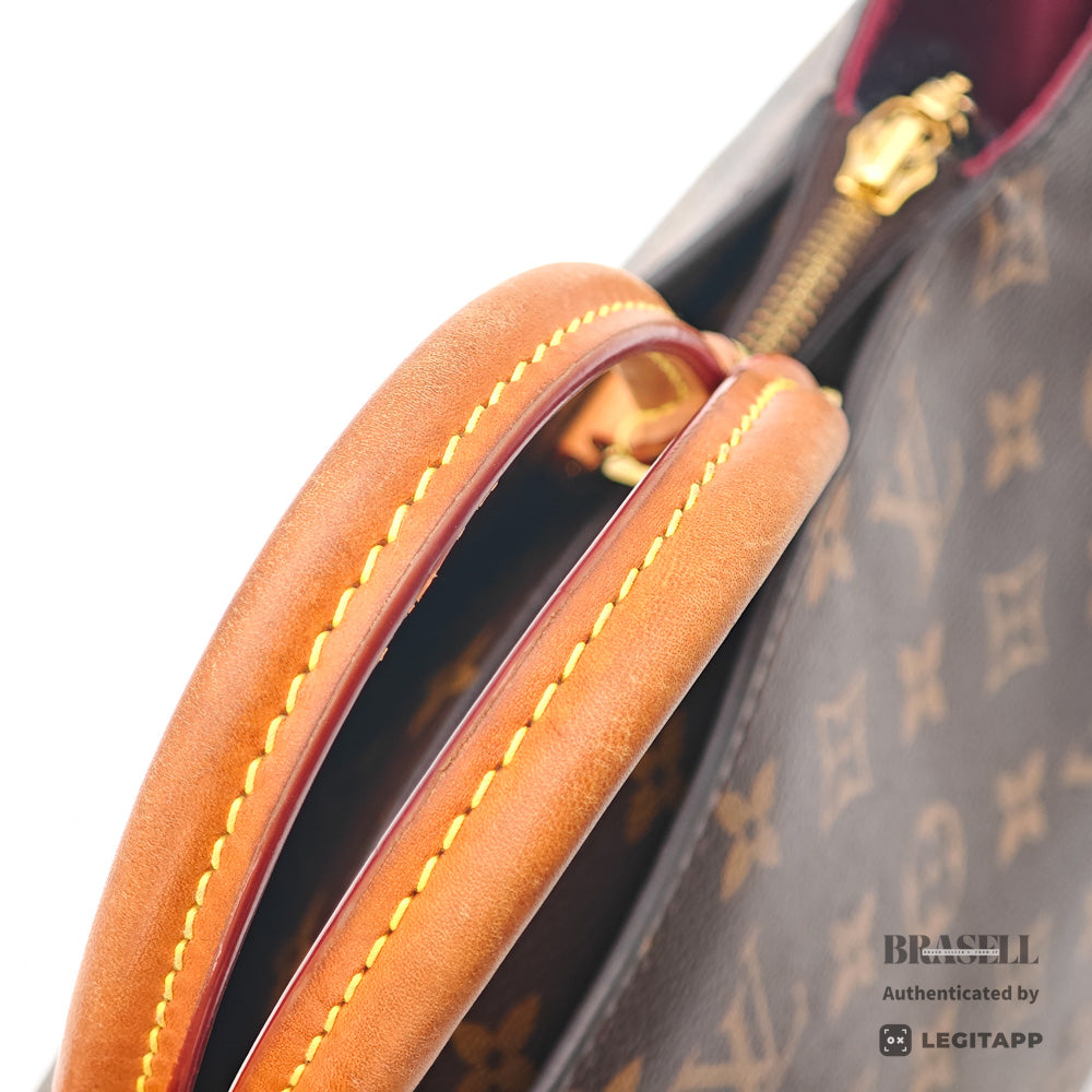 LOUIS VUITTON Petit Palais Monogram Canvas Hand Bag M45900 【ImportFeeFREE】