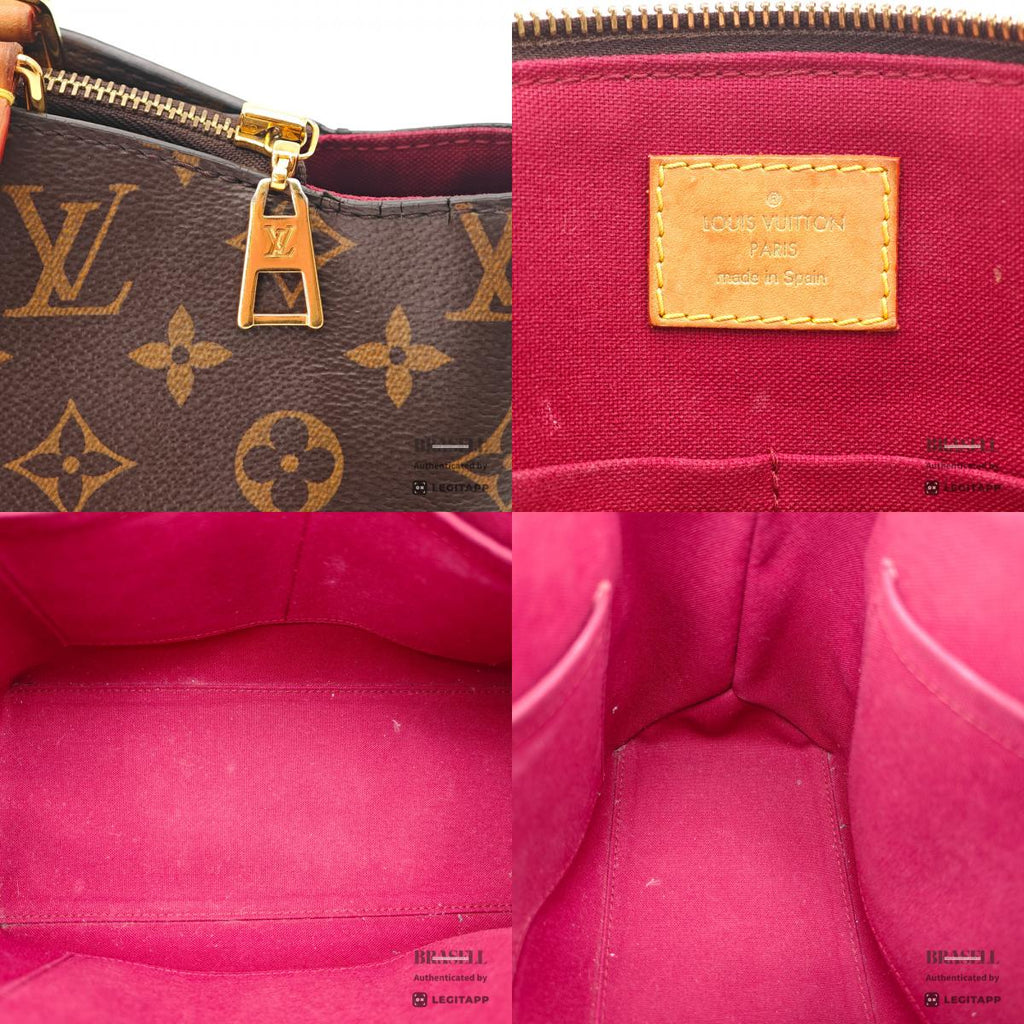 LOUIS VUITTON Petit Palais Monogram Canvas Hand Bag M45900 【ImportFeeFREE】