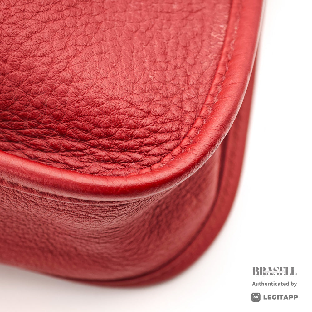 HERMES Evelyne I PM Taurillon Clemence Leather Shoulder Bag 【ImportFeeFREE】