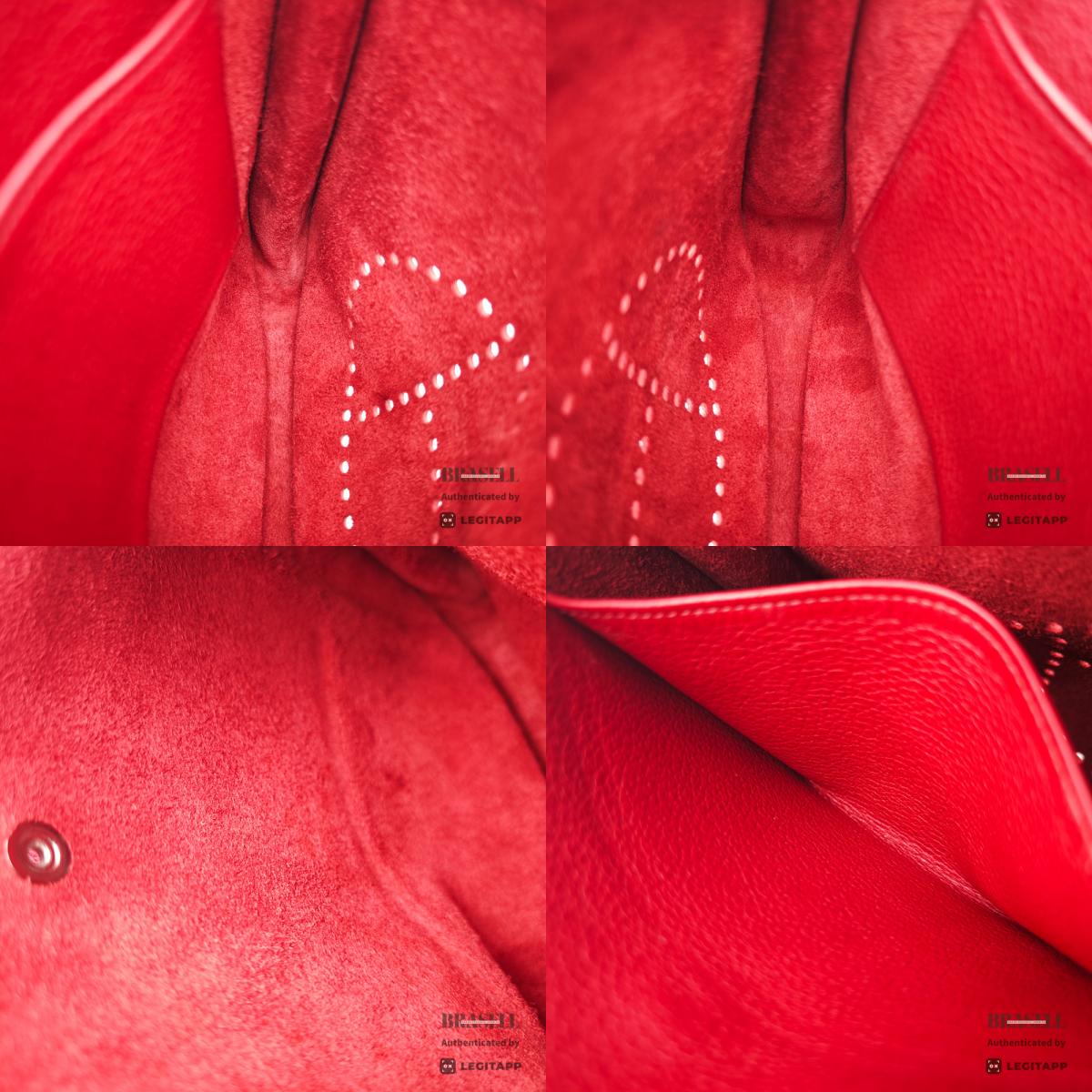 HERMES Evelyne I PM Taurillon Clemence Leather Shoulder Bag 【ImportFeeFREE】