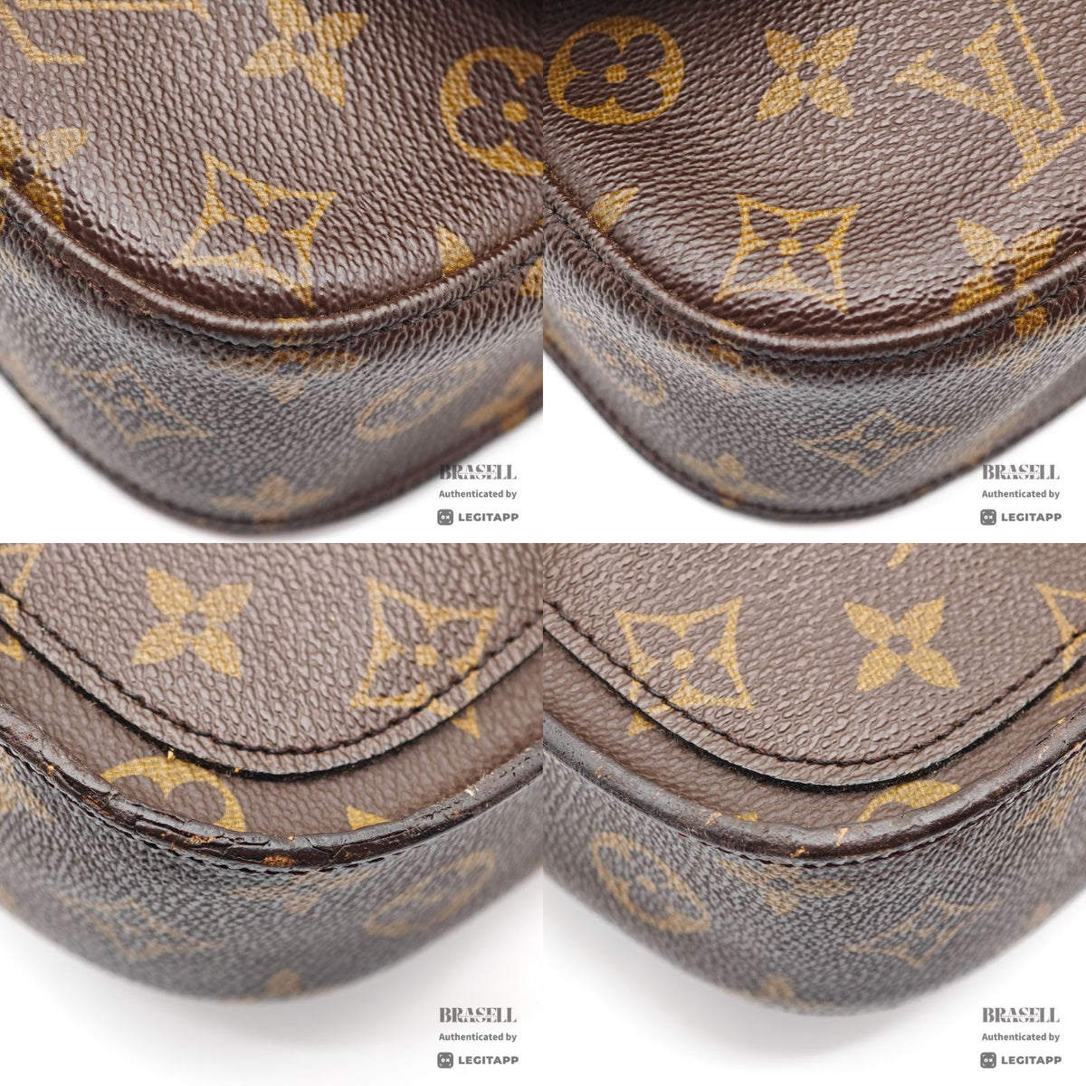 LOUIS VUITTON Saint Cloud MM Monogram Canvas ShoulderBag M51243【ImportFeeFREE】