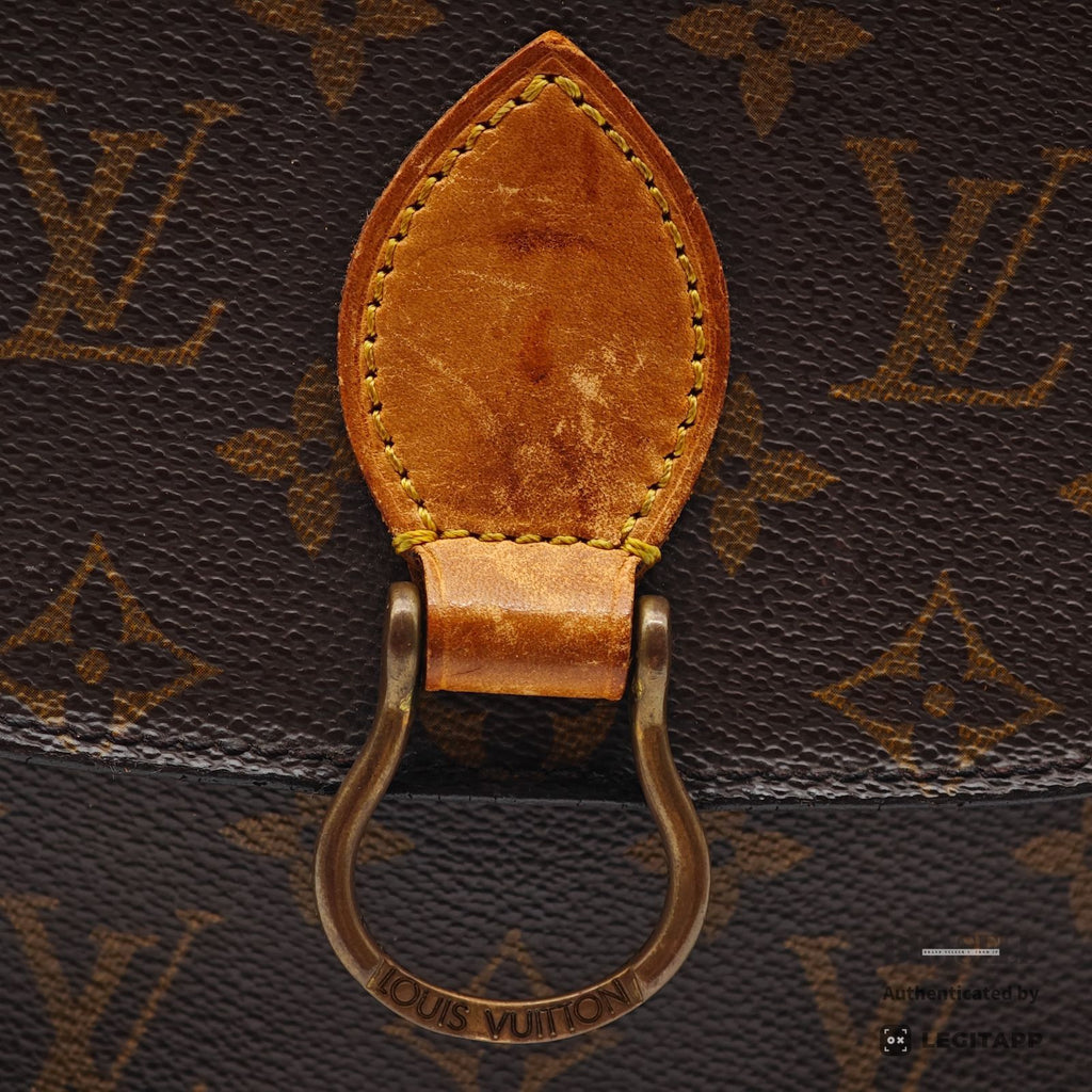 LOUIS VUITTON Saint Cloud MM Monogram Canvas ShoulderBag M51243【ImportFeeFREE】