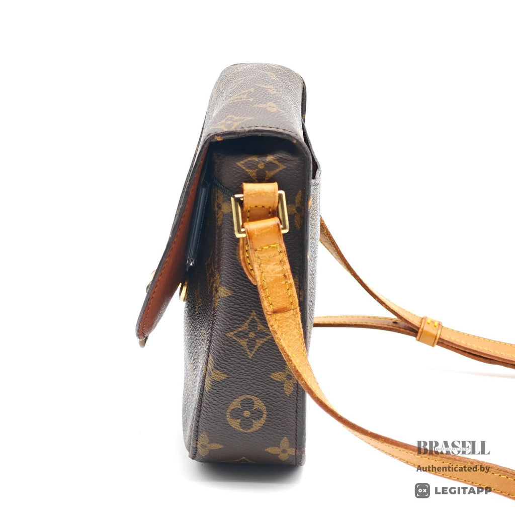 LOUIS VUITTON Saint Cloud MM Monogram Canvas ShoulderBag M51243【ImportFeeFREE】