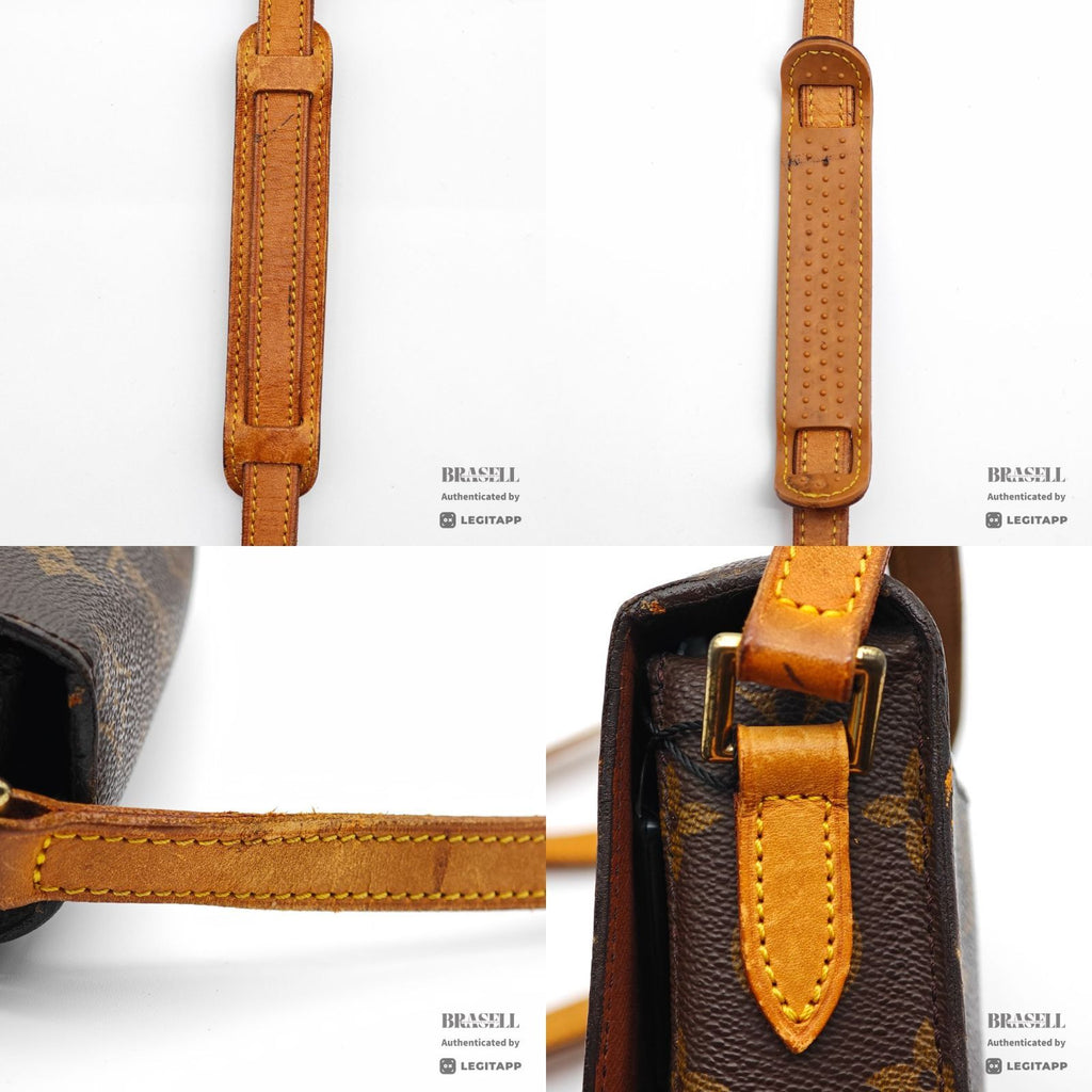 LOUIS VUITTON Saint Cloud MM Monogram Canvas ShoulderBag M51243【ImportFeeFREE】