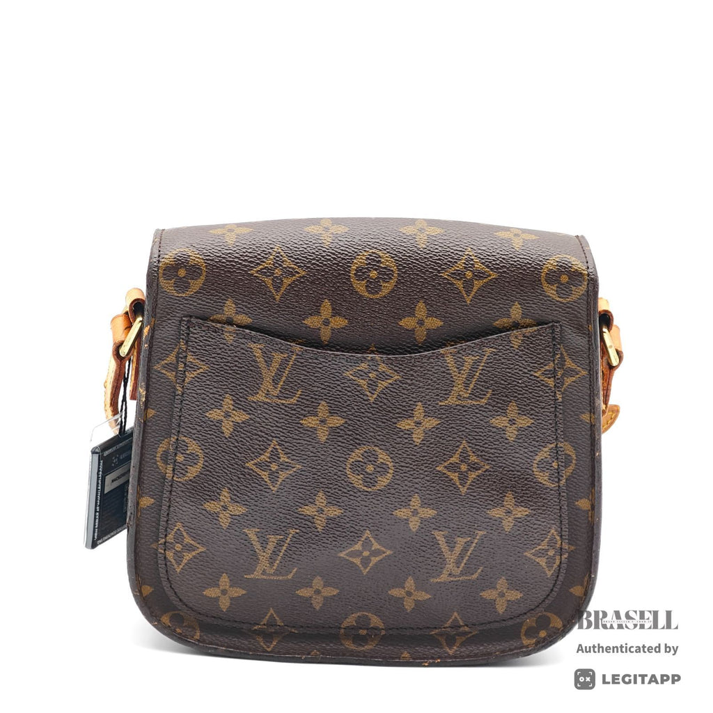 LOUIS VUITTON Saint Cloud MM Monogram Canvas ShoulderBag M51243【ImportFeeFREE】