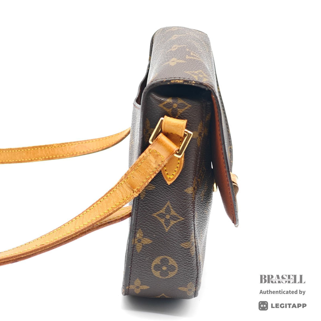 LOUIS VUITTON Saint Cloud MM Monogram Canvas ShoulderBag M51243【ImportFeeFREE】