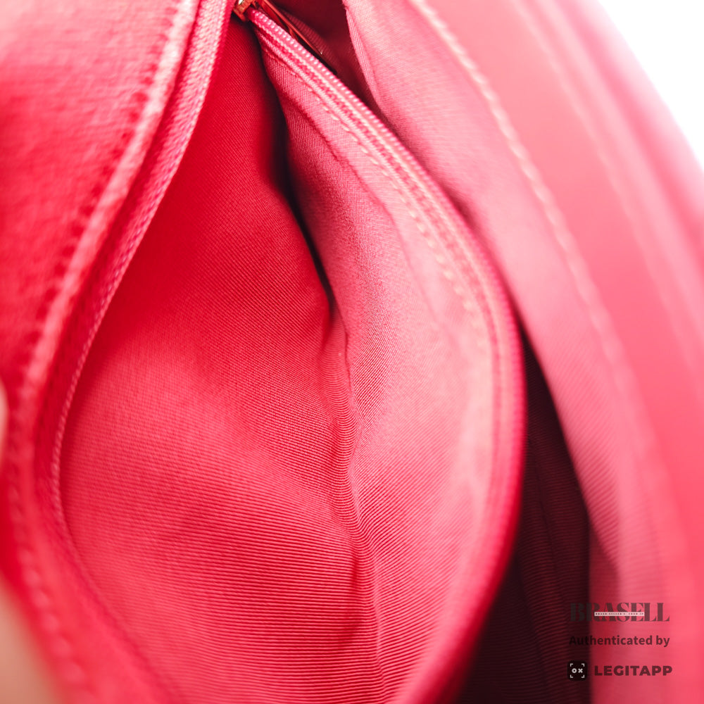 Chanel Matelasse Chain Shoulder Bag Velour Rhinestone Pink【ImportFeeFREE】