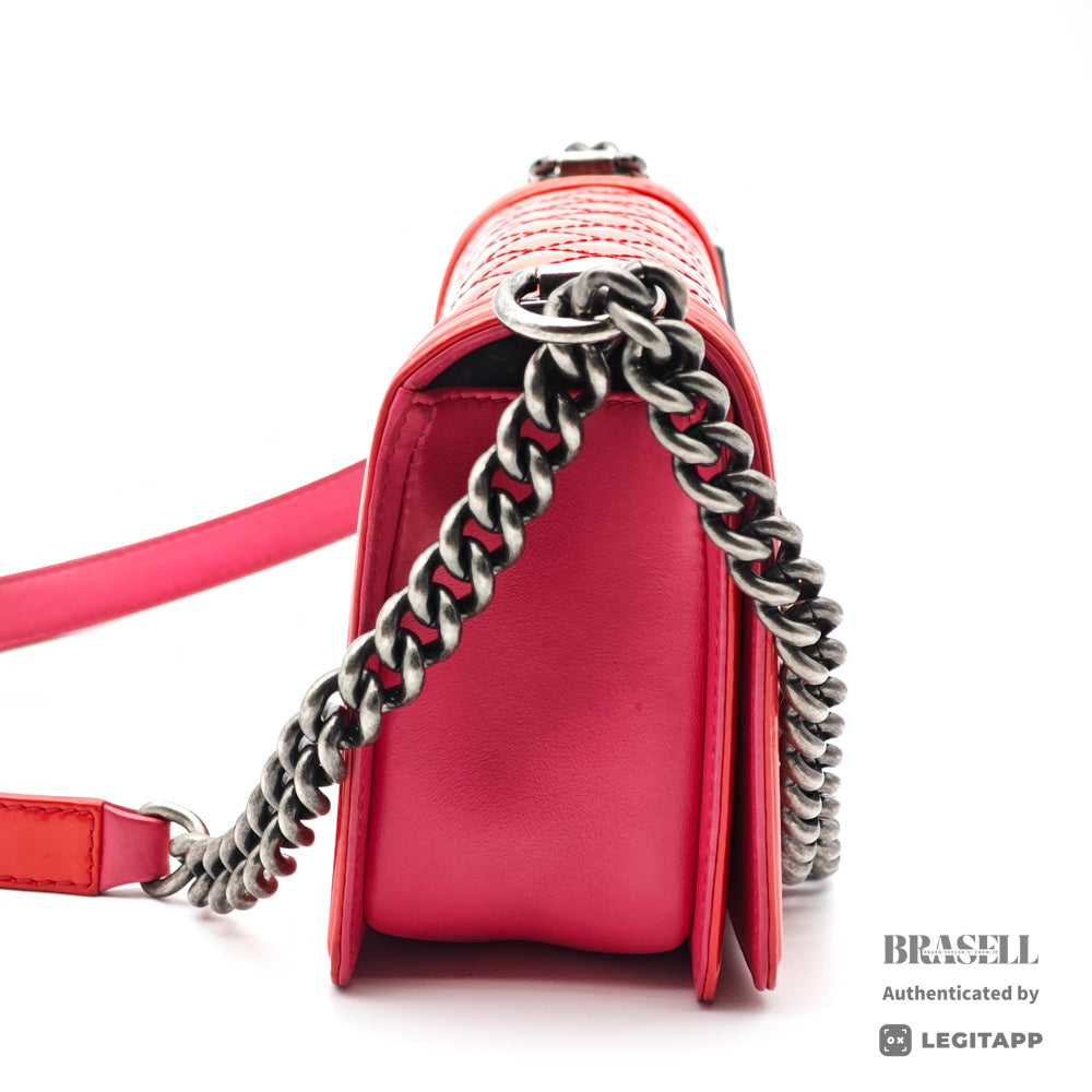 Chanel Boy Chanel Chain Shoulder Bag Patent Leather [Import Fee-Free]