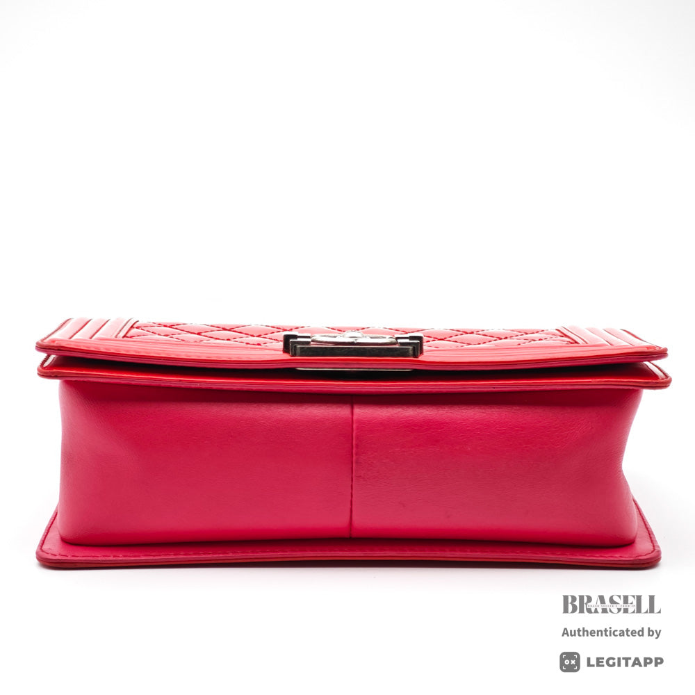 Chanel Boy Chanel Chain Shoulder Bag Patent Leather [Import Fee-Free]
