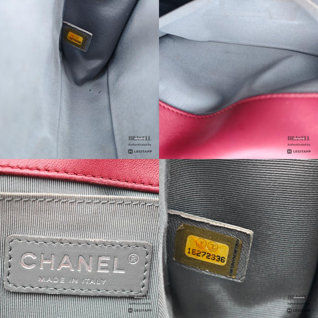 CHANEL Boy Chanel Quilted Leather Chain Shoulder Bag 【ImportFeeFREE】