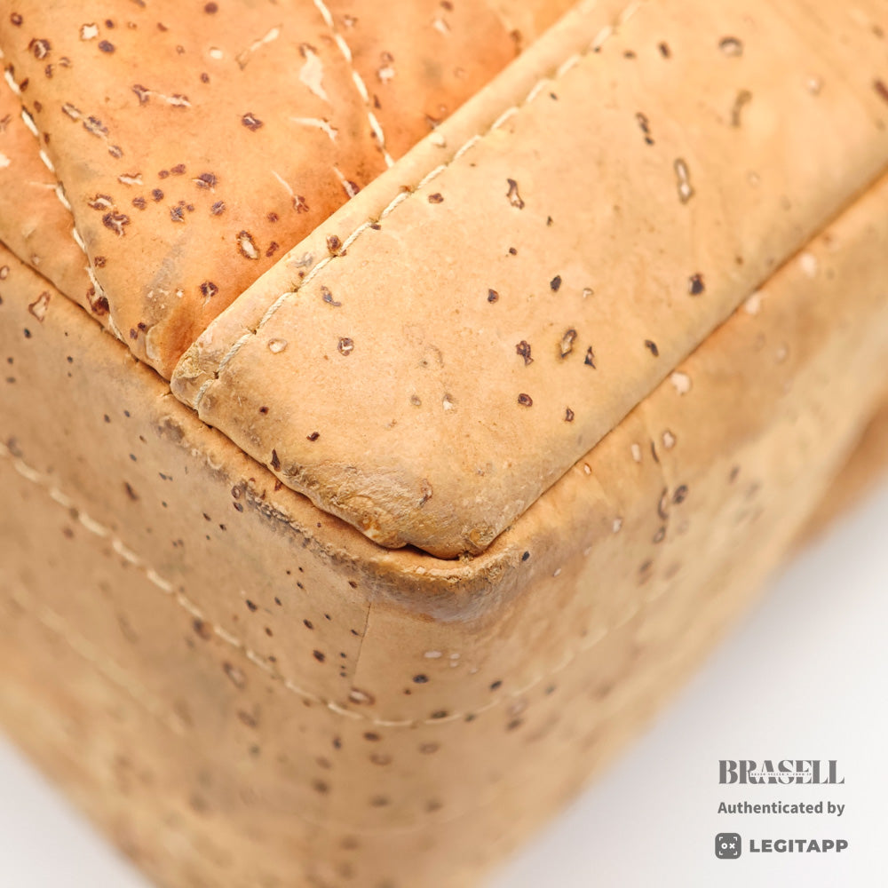 Chanel 2.55 Cork Chain Shoulder Bag Beige【ImportFREE】