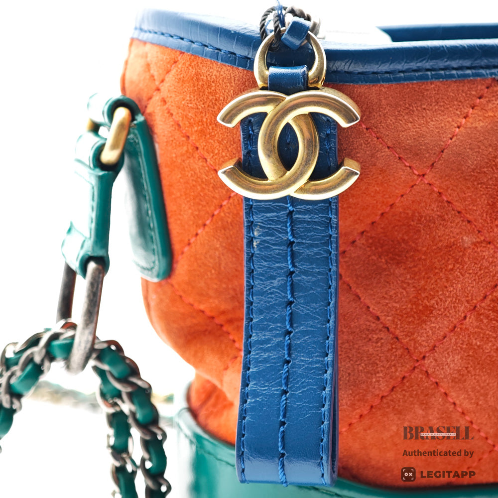 CHANEL A93824 23733152 Shoulder Bag Suede Women's