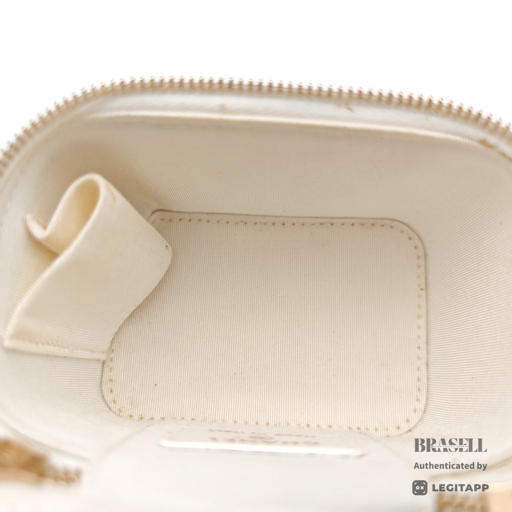 CHANEL Mini Matelasse Lambskin Leather Shoulder Bag