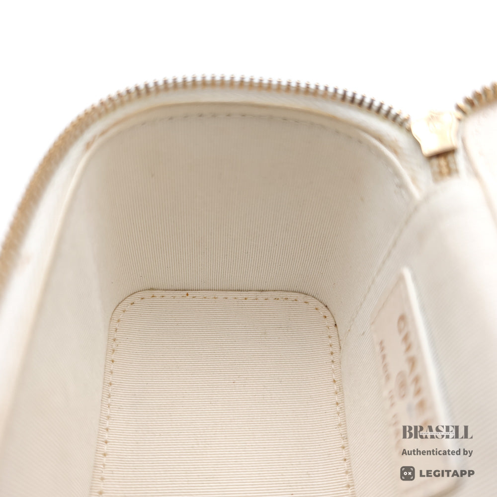 CHANEL Mini Matelasse Lambskin Leather Shoulder Bag