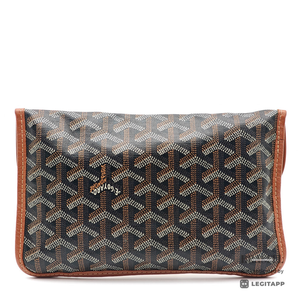GOYARD Goyardine Canvas Clutch Bag 【ImportFeeFREE】