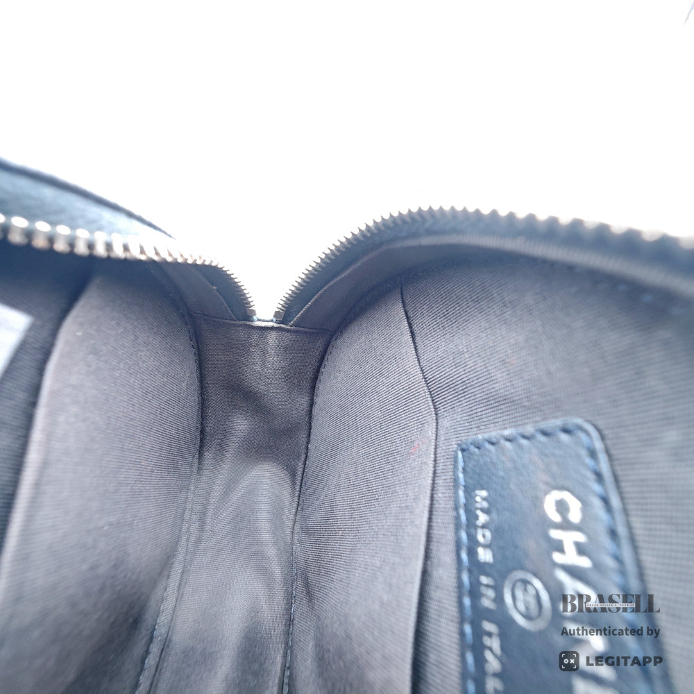CHANEL CC Filigree Matelasse Caviar Skin Chain Shoulder Bag 【ImportFeeFREE】