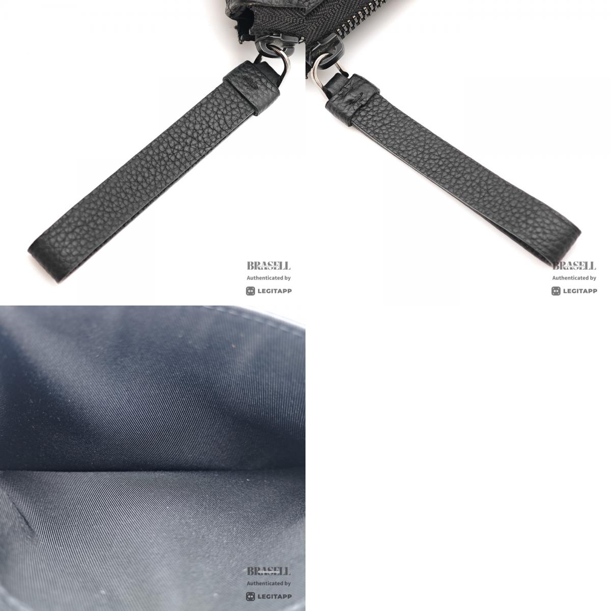 LOUIS VUITTON Voyage Souple Damoflage Canvas Clutch Bag 【ImportFeeFREE】
