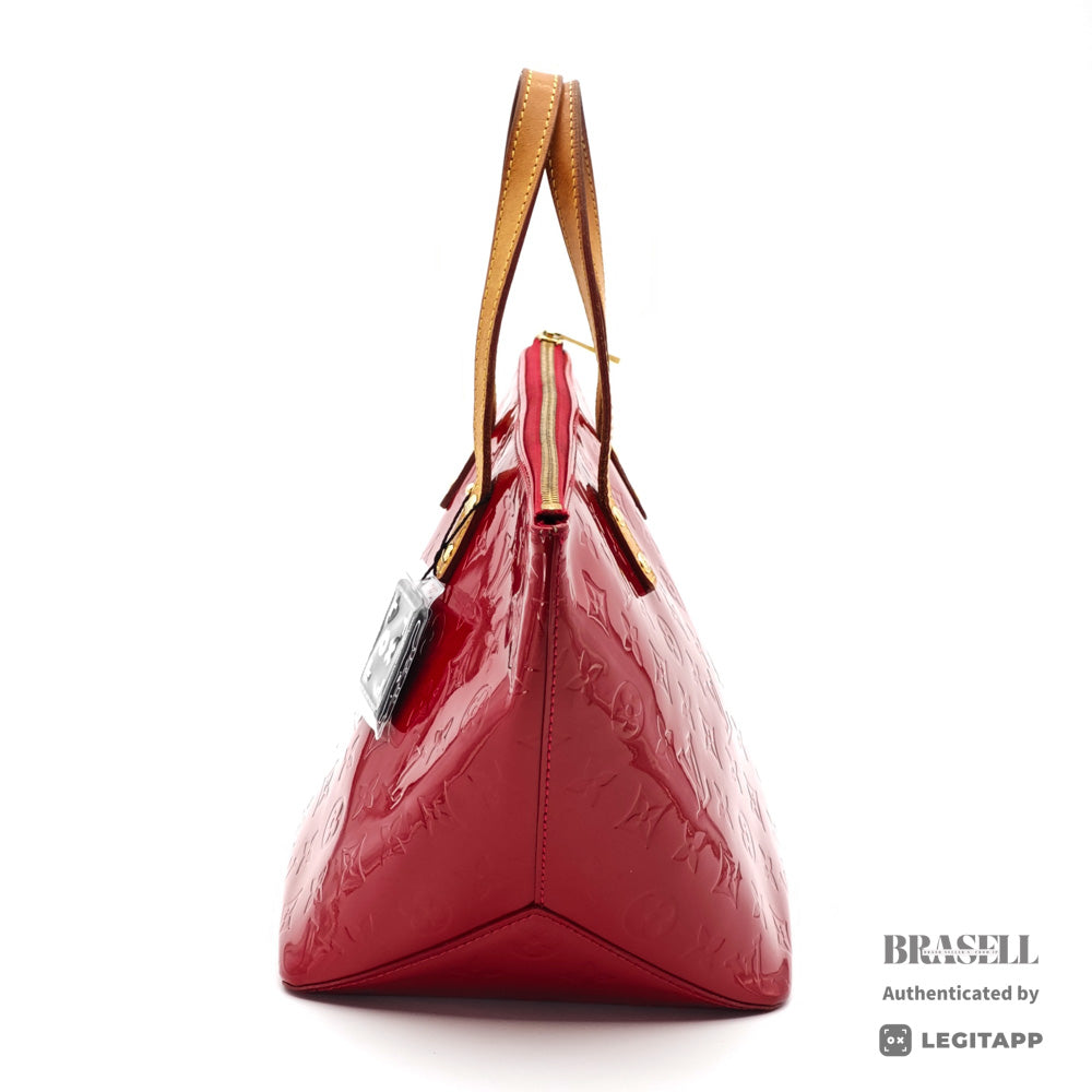 LOUIS VUITTON Bellevue PM Vernis Patent Leather Hand Bag M93583【ImportFeeFREE】