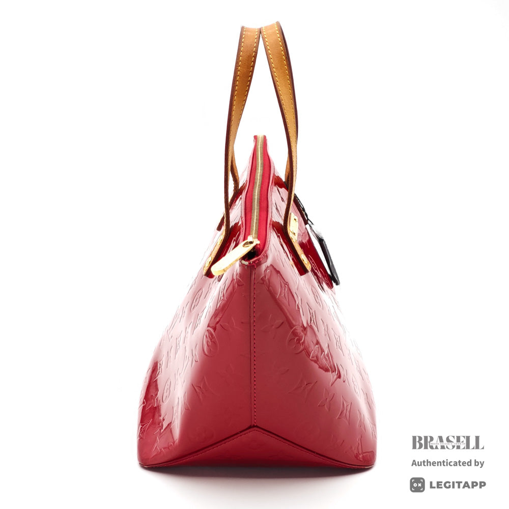 LOUIS VUITTON Bellevue PM Vernis Patent Leather Hand Bag M93583【ImportFeeFREE】