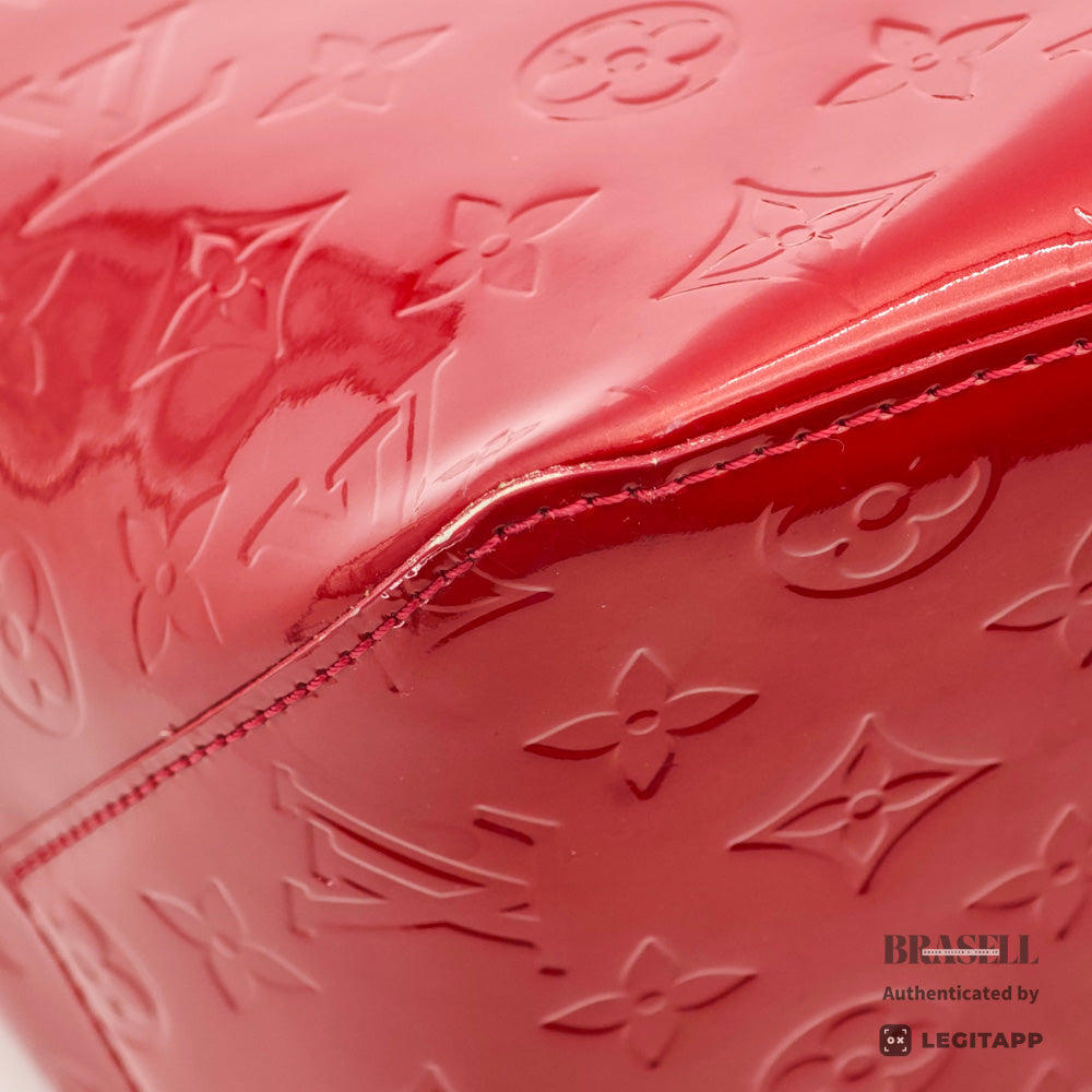 LOUIS VUITTON Bellevue PM Vernis Patent Leather Hand Bag M93583【ImportFeeFREE】