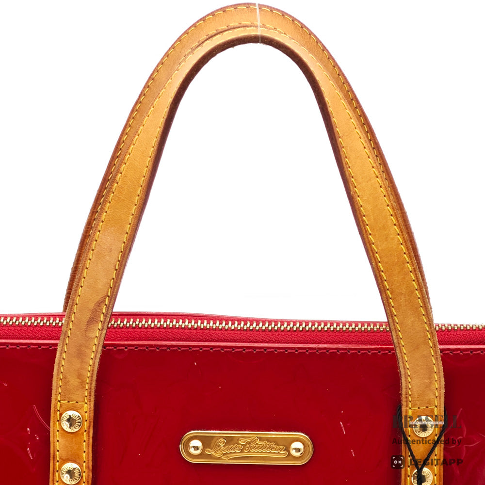 LOUIS VUITTON Bellevue PM Vernis Patent Leather Hand Bag M93583【ImportFeeFREE】