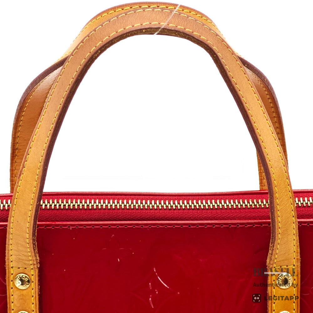 LOUIS VUITTON Bellevue PM Vernis Patent Leather Hand Bag M93583【ImportFeeFREE】