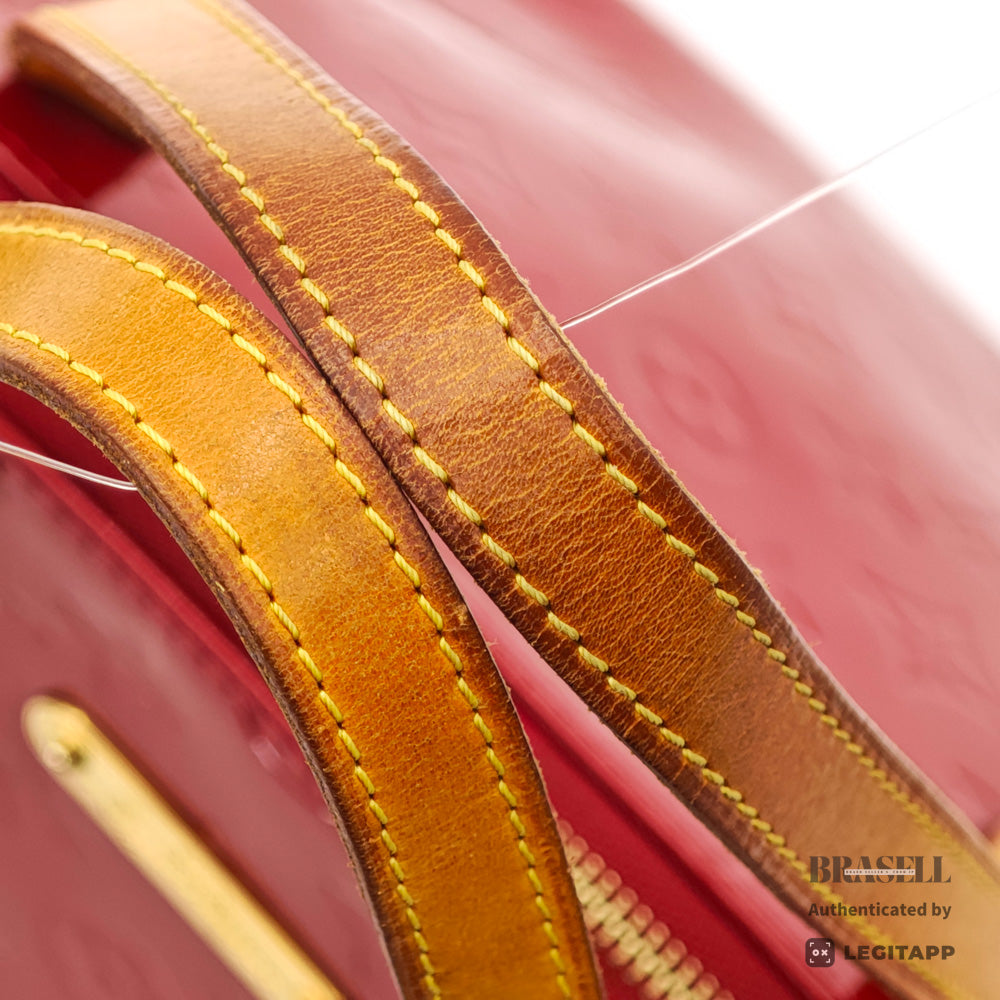 LOUIS VUITTON Bellevue PM Vernis Patent Leather Hand Bag M93583【ImportFeeFREE】